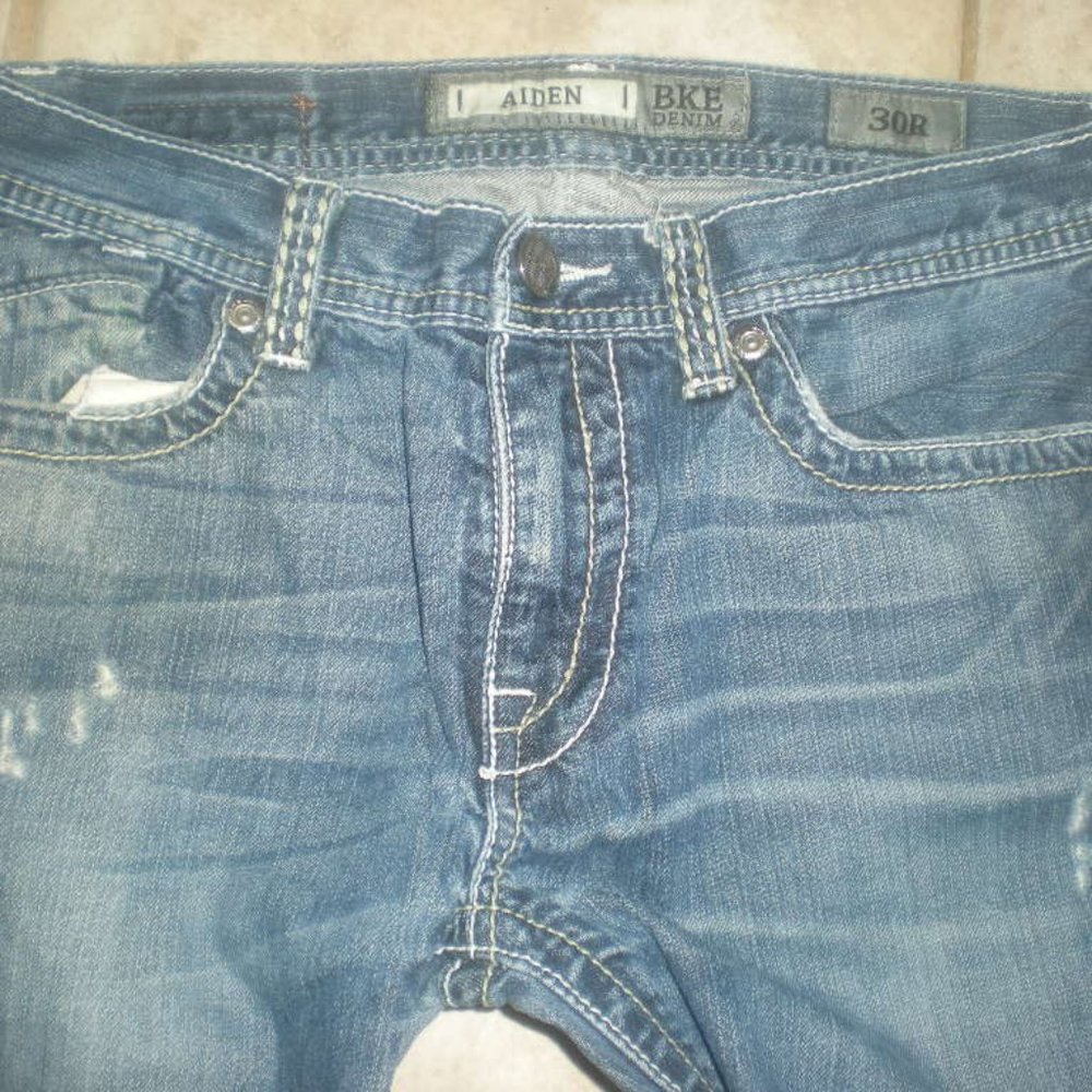 BKE Brand Jeans AIDEN Size 30R BUCKLE - Picture 3 of 8